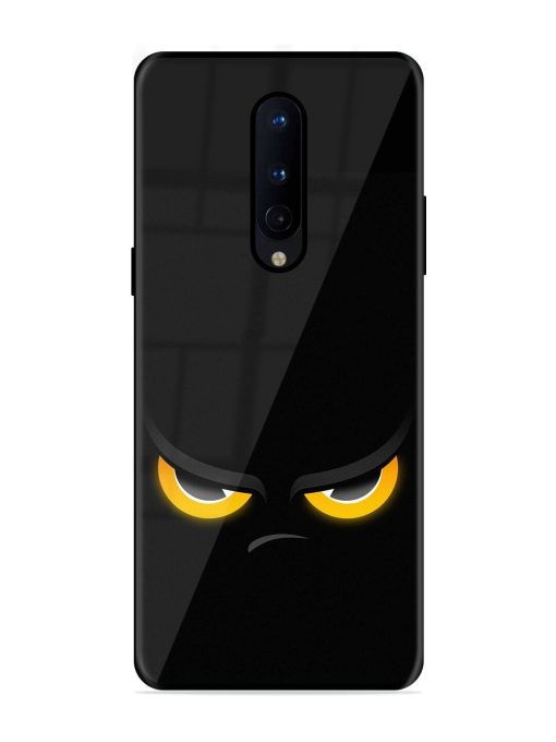 Scary Yellow Eye Glossy Metal TPU Phone Cover for Oneplus 8