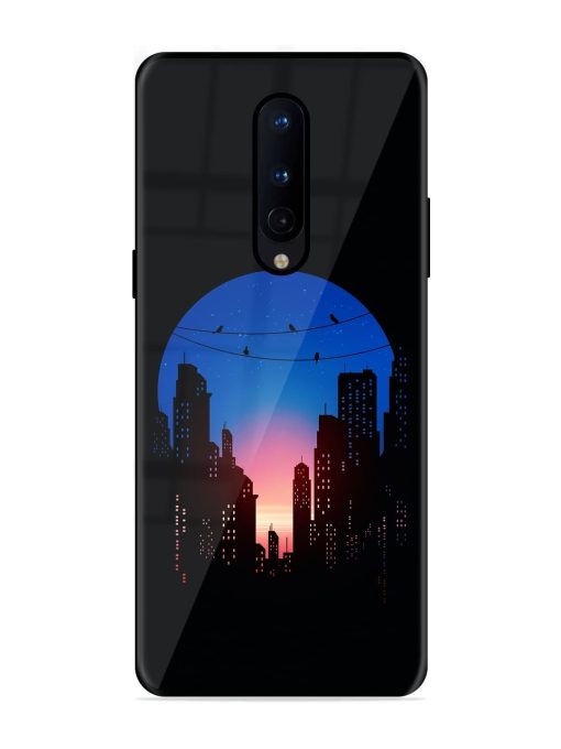 Minima City Vibe Glossy Metal Phone Cover for Oneplus 8 Zapvi