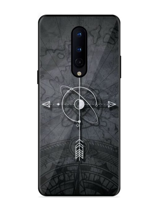 Lighting Cross Glossy Metal Phone Cover for Oneplus 8