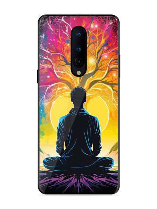 Mind Colourful Glossy Metal Phone Cover for Oneplus 8