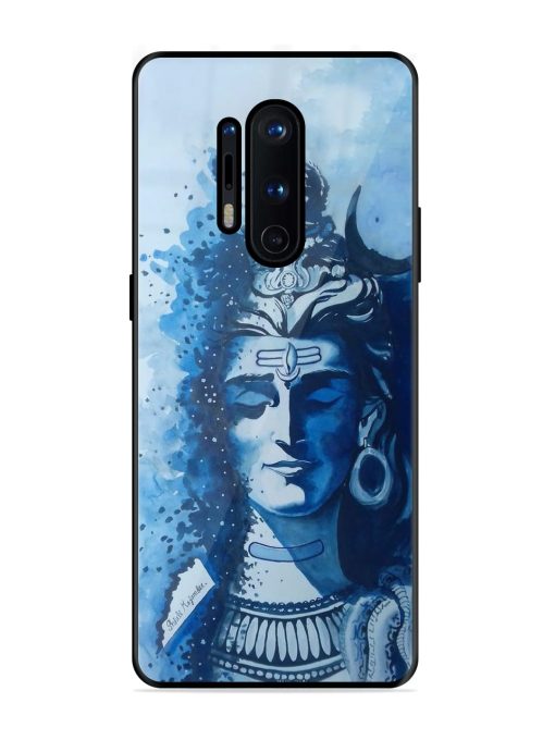 Shiv Art Glossy Metal Phone Cover for Oneplus 8 Pro