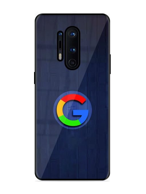 Google Logo Printed Glossy Metal TPU Phone Cover for Oneplus 8 Pro Zapvi