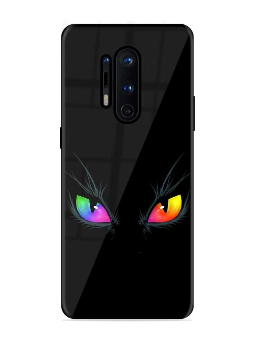 Cat Eyes Glossy Metal Phone Cover for Oneplus 8 Pro Zapvi