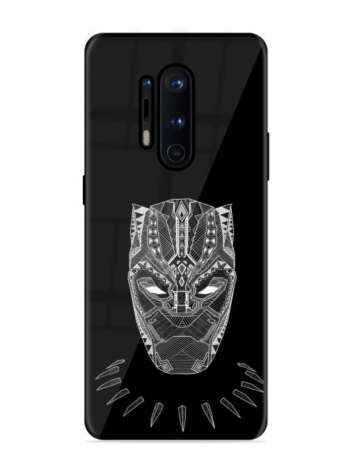 Fictional Art Glossy Metal Phone Cover for Oneplus 8 Pro Zapvi