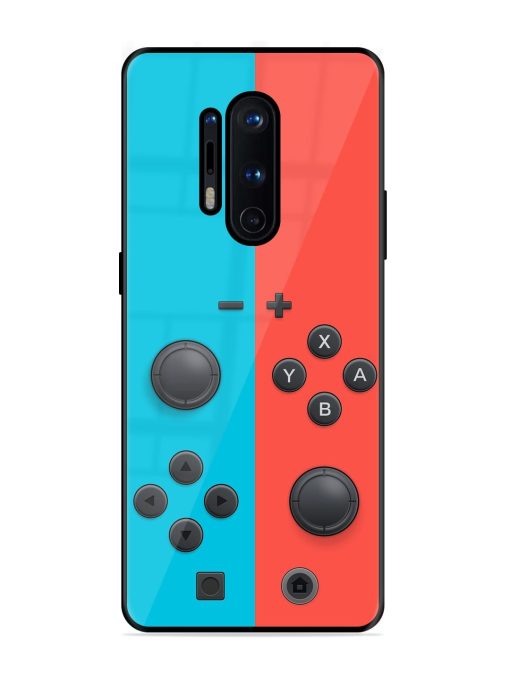 Joystick Nintendo Glossy Metal Phone Cover for Oneplus 8 Pro