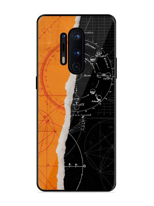 Planning Zoning Glossy Metal Phone Cover for Oneplus 8 Pro Zapvi