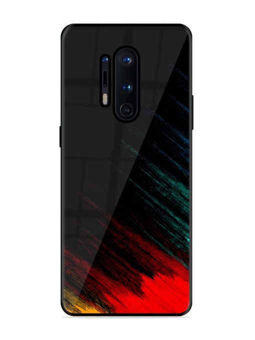 Color Pattern Glossy Metal Phone Cover for Oneplus 8 Pro Zapvi