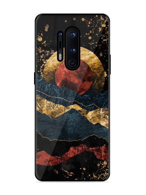 Bob Creek Glossy Metal Phone Cover for Oneplus 8 Pro Zapvi