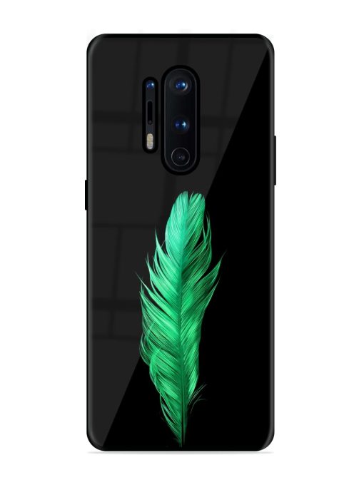 Feather Texture Glossy Metal Phone Cover for Oneplus 8 Pro