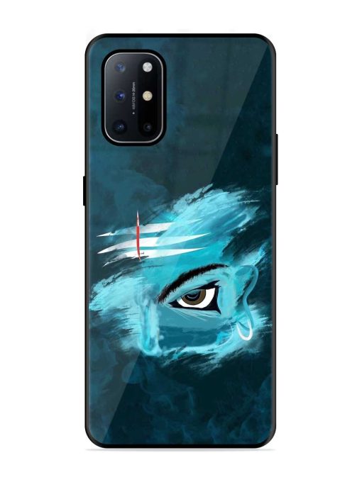 Lord Shiva Glossy Metal Phone Cover for Oneplus 8T (5G) Zapvi