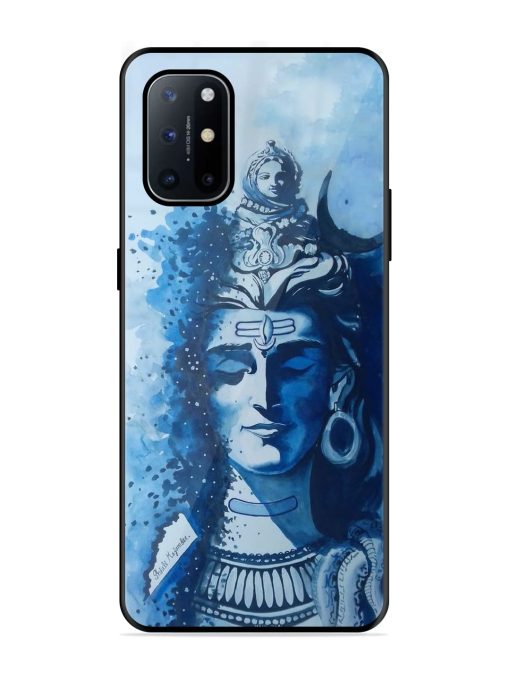 Shiv Art Glossy Metal Phone Cover for Oneplus 8T (5G)