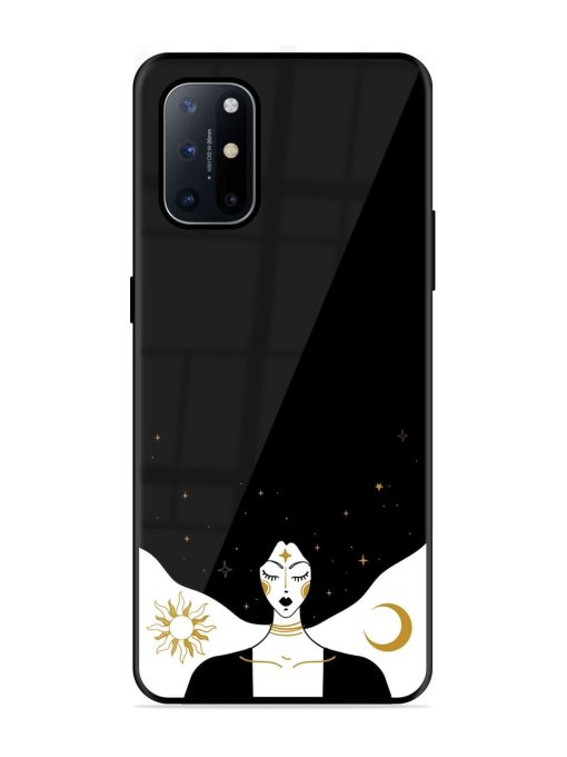 Mystical Vector Vintage Glossy Metal TPU Phone Cover for Oneplus 8T (5G)