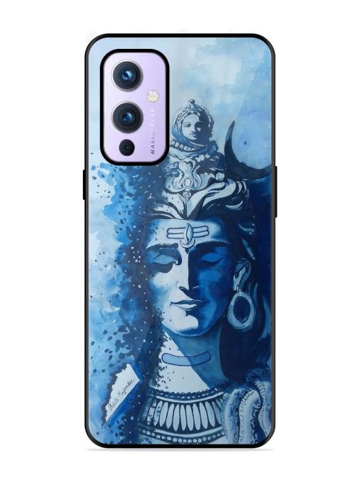 Shiv Art Glossy Metal Phone Cover for Oneplus 9 (5G) Zapvi