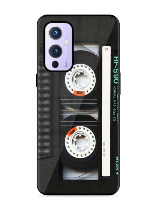 Sony Hf-S90 Cassette Glossy Metal Phone Cover for Oneplus 9 (5G) Zapvi