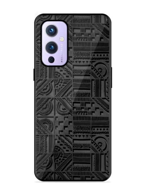 Seamless Pattern Glossy Metal Phone Cover for Oneplus 9 (5G) Zapvi