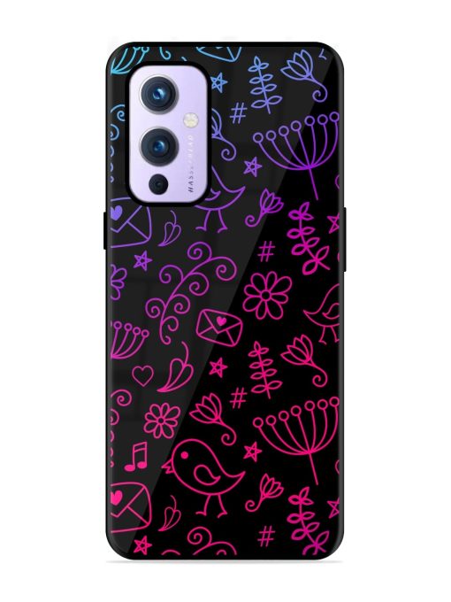 Cool Girly Glossy Metal Phone Cover for Oneplus 9 (5G) Zapvi