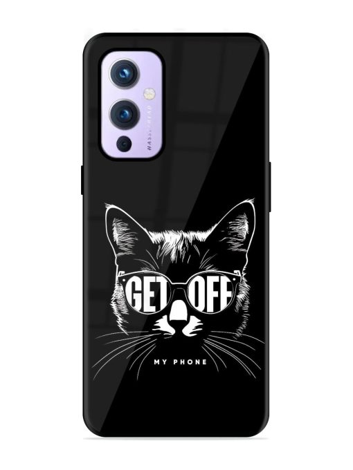 Get Off Glossy Metal TPU Phone Cover for Oneplus 9 (5G) Zapvi