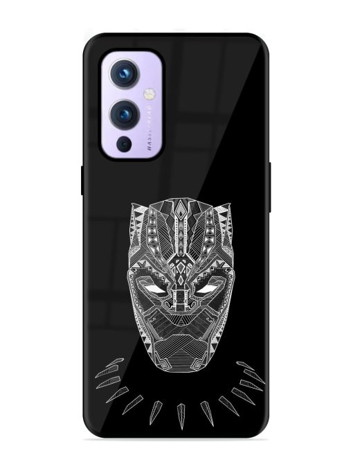 Fictional Art Glossy Metal Phone Cover for Oneplus 9 (5G) Zapvi