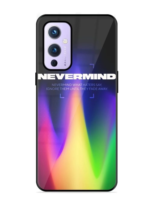 Nevermind Glossy Metal Phone Cover for Oneplus 9 (5G) Zapvi