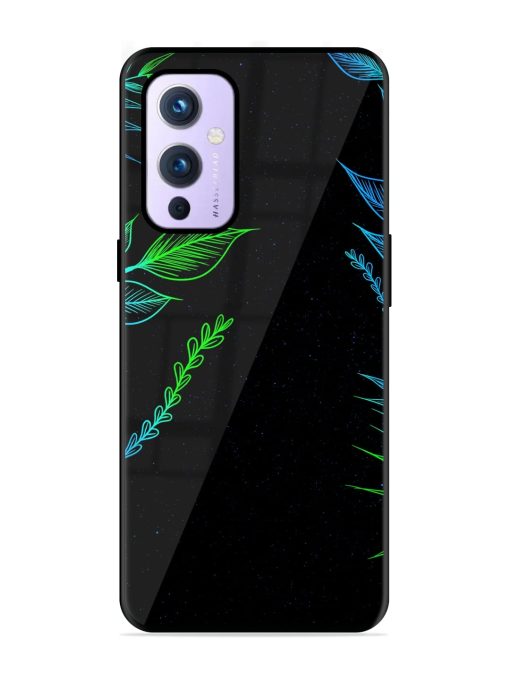 Aesthetic Neon Glossy Metal Phone Cover for Oneplus 9 (5G)