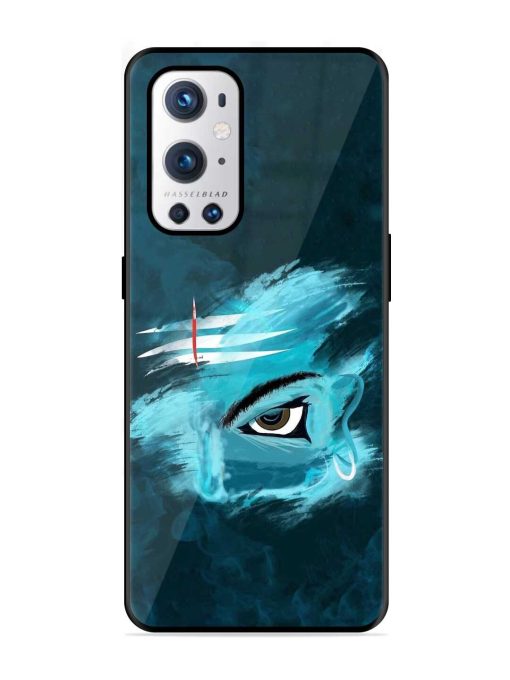 Lord Shiva Glossy Metal Phone Cover for Oneplus 9 Pro (5G)