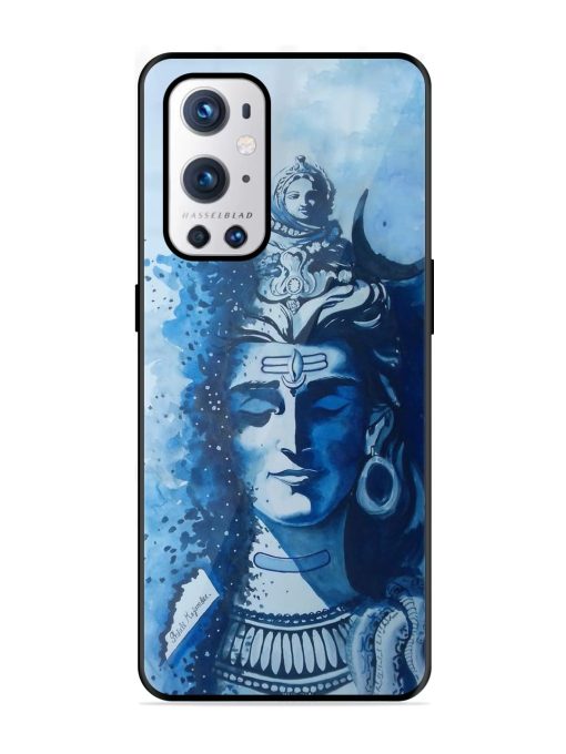 Shiv Art Glossy Metal Phone Cover for Oneplus 9 Pro (5G) Zapvi