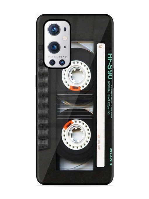 Sony Hf-S90 Cassette Glossy Metal Phone Cover for Oneplus 9 Pro (5G) Zapvi