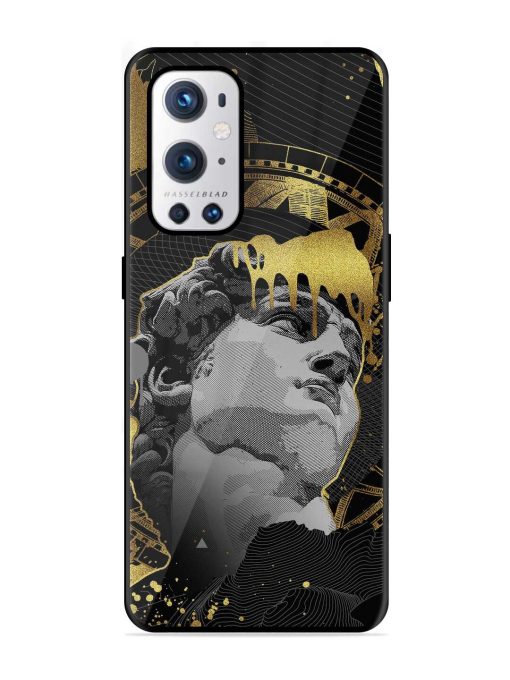 Roman Face Glossy Metal Phone Cover for Oneplus 9 Pro (5G) Zapvi