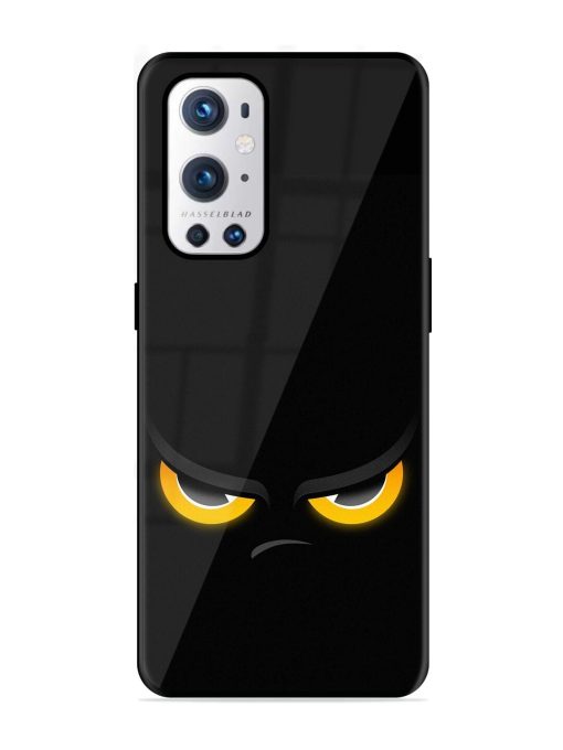 Scary Yellow Eye Glossy Metal TPU Phone Cover for Oneplus 9 Pro (5G) Zapvi