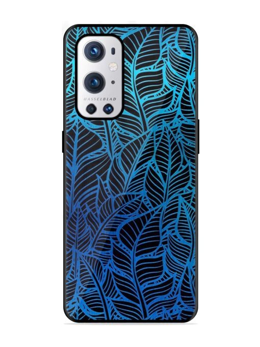 Decorative Topical Glossy Metal Phone Cover for Oneplus 9 Pro (5G) Zapvi