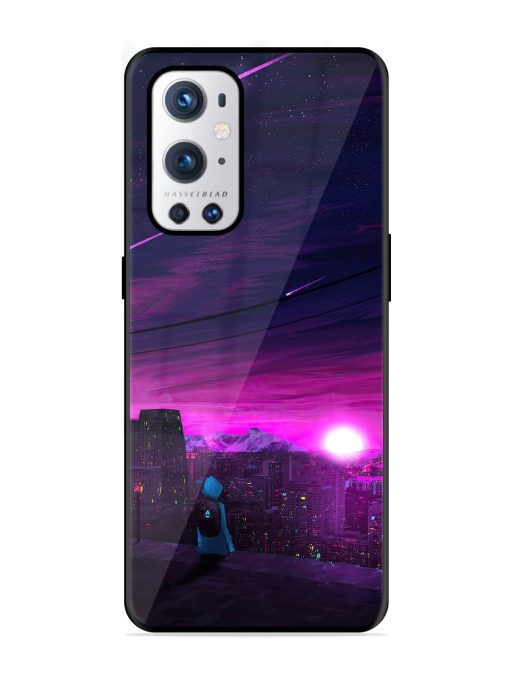 Empty Attempt Glossy Metal Phone Cover for Oneplus 9 Pro (5G) Zapvi