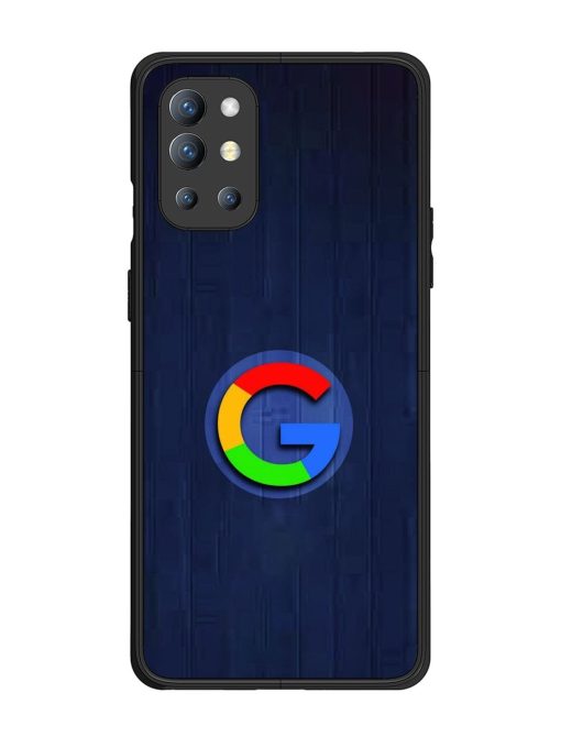 Google Logo Printed Glossy Metal TPU Phone Cover for Oneplus 9R (5G) Zapvi