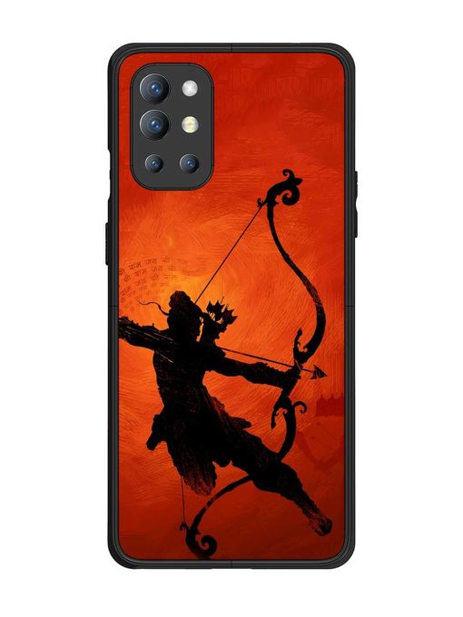 Illustration Lord Rama Glossy Metal Phone Cover for Oneplus 9R (5G) Zapvi