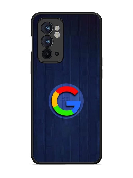 Google Logo Printed Glossy Metal TPU Phone Cover for Oneplus 9RT (5G) Zapvi