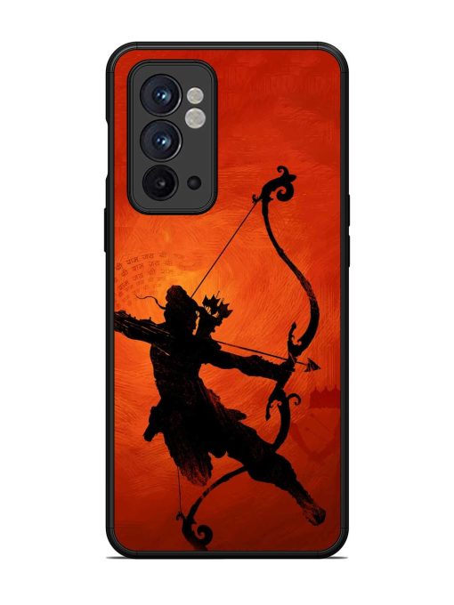 Illustration Lord Rama Glossy Metal Phone Cover for Oneplus 9RT (5G) Zapvi