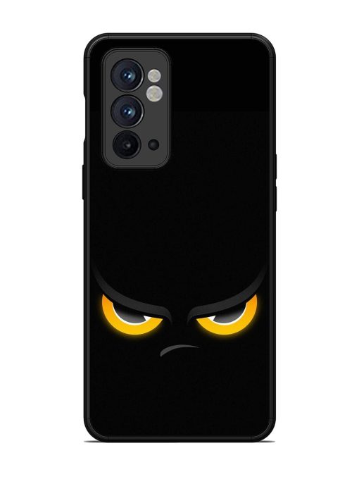 Scary Yellow Eye Glossy Metal TPU Phone Cover for Oneplus 9RT (5G) Zapvi