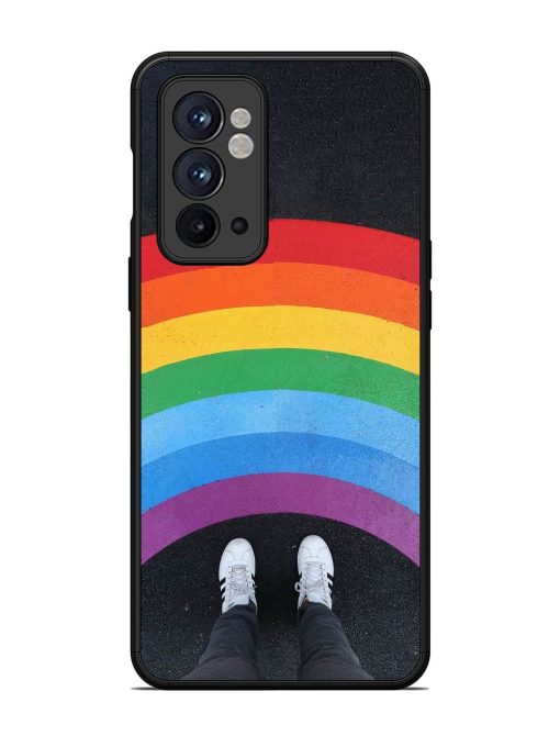 Legs Rainbow Glossy Metal TPU Phone Cover for Oneplus 9RT (5G) Zapvi