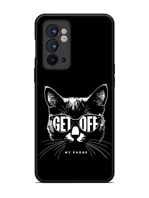 Get Off Glossy Metal TPU Phone Cover for Oneplus 9RT (5G) Zapvi