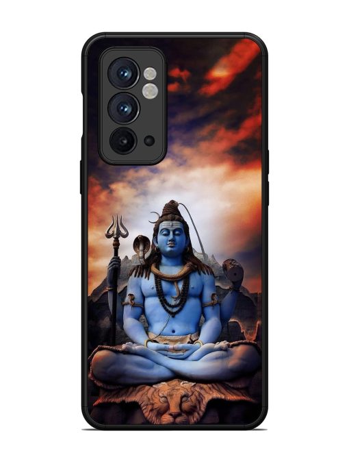 Jai Jai Shiv Glossy Metal Phone Cover for Oneplus 9RT (5G) Zapvi