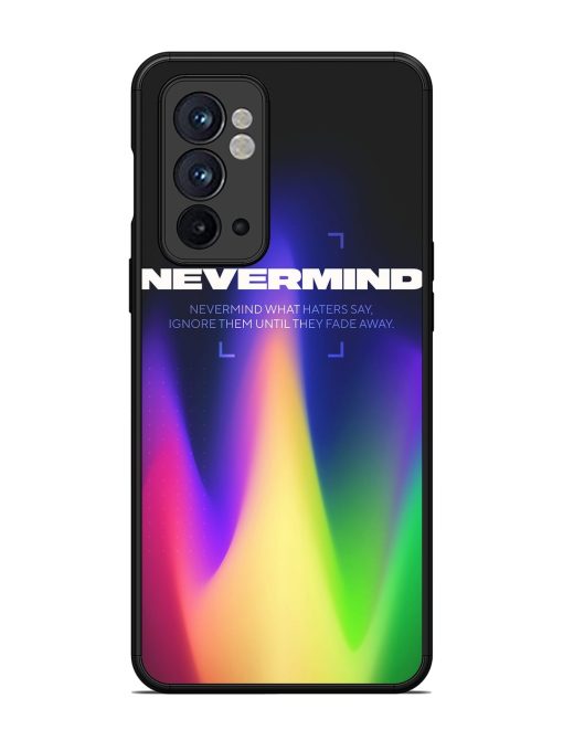 Nevermind Glossy Metal Phone Cover for Oneplus 9RT (5G) Zapvi