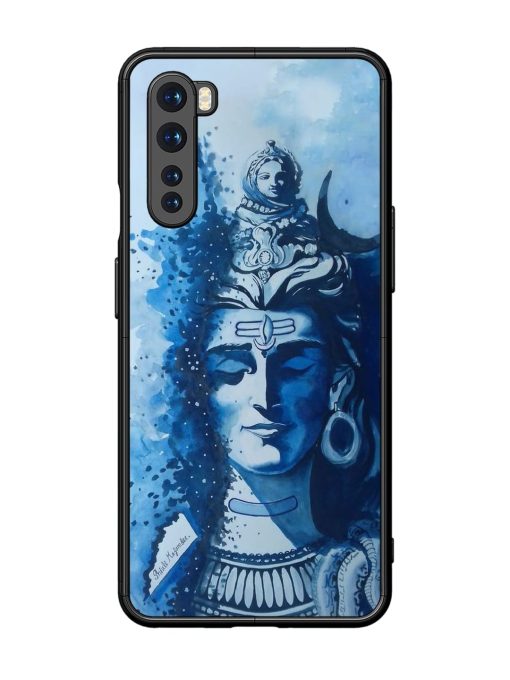 Shiv Art Glossy Metal Phone Cover for Oneplus Nord Zapvi