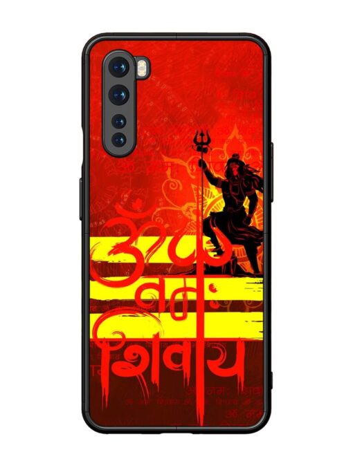 Illustration Lord Shiva Glossy Metal TPU Phone Cover for Oneplus Nord Zapvi