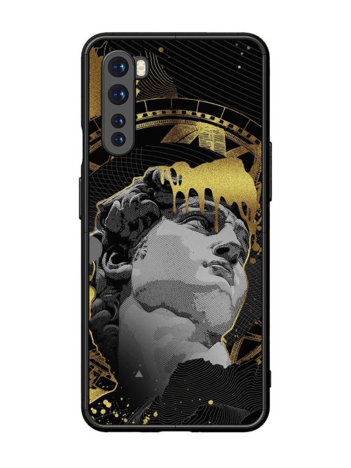 Roman Face Glossy Metal Phone Cover for Oneplus Nord Zapvi