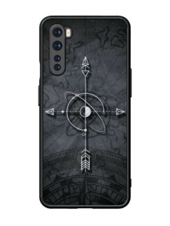 Lighting Cross Glossy Metal Phone Cover for Oneplus Nord