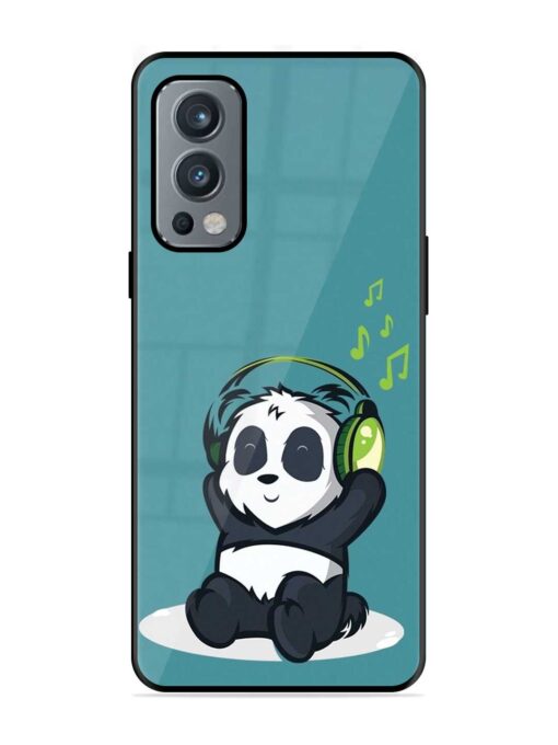 Music Panda Glossy Metal Phone Cover for Oneplus Nord 2 (5G) Zapvi