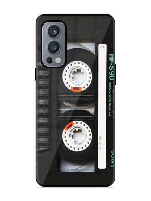 Sony Hf-S90 Cassette Glossy Metal Phone Cover for Oneplus Nord 2 (5G) Zapvi