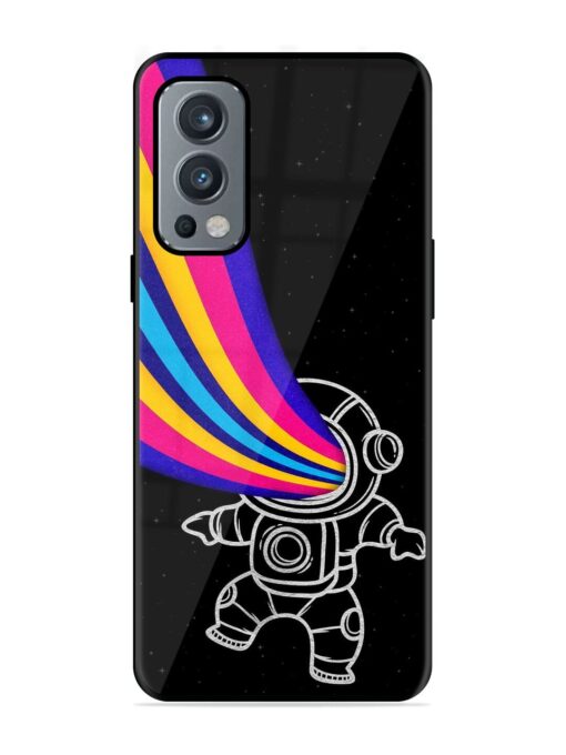 Astronaut Glossy Metal TPU Phone Cover for Oneplus Nord 2 (5G) Zapvi