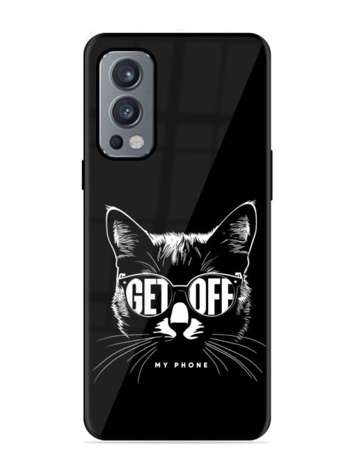 Get Off Glossy Metal TPU Phone Cover for Oneplus Nord 2 (5G) Zapvi