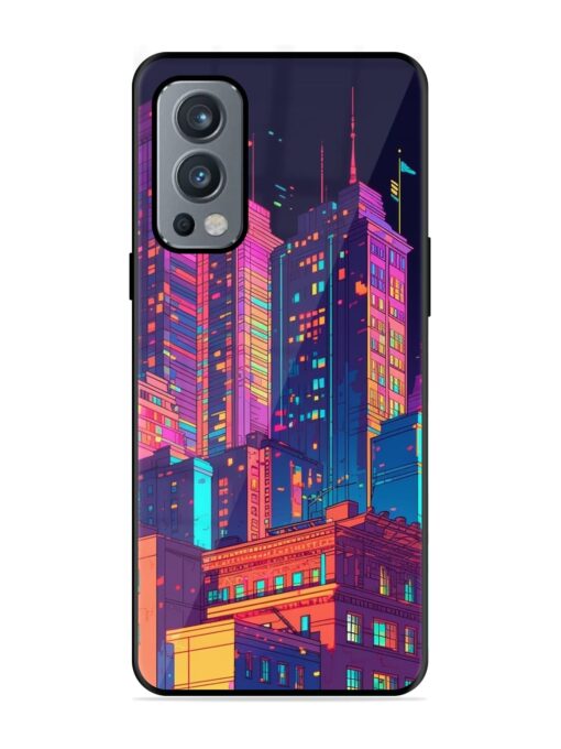 City View Glossy Metal Phone Cover for Oneplus Nord 2 (5G)