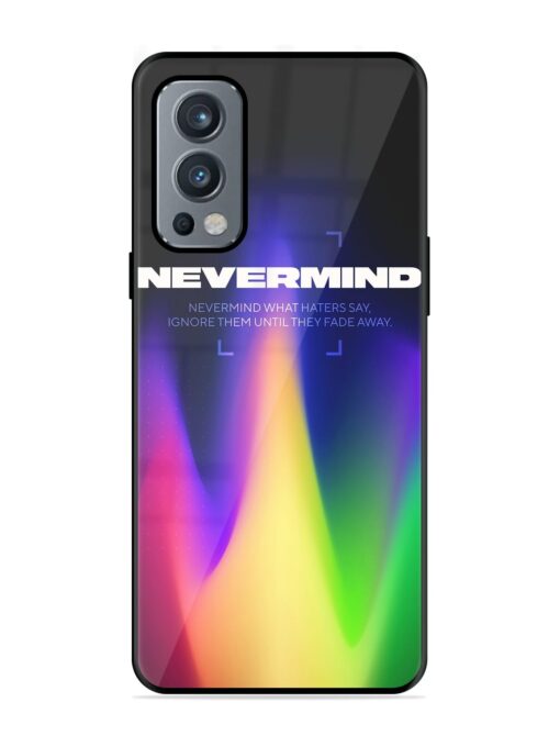 Nevermind Glossy Metal Phone Cover for Oneplus Nord 2 (5G)